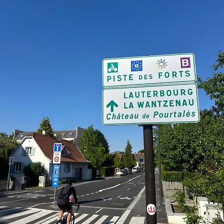Gasthuis Havre De Paix Superbe 70m2 Au Calme, Proche Du Parlement Europeen Straatsburg